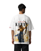Karna Mahabharata oversized graphic t-shirt
