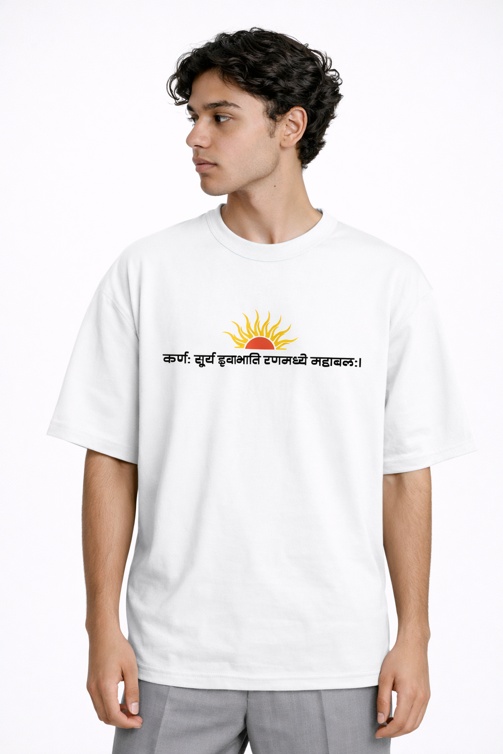 SuryaPutra Karna T-Shirt front design