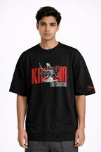 Krishna oversized t-shirt front design
Krishna creator graphic t-shirt India
Krishna oversized streetwear t-shirt