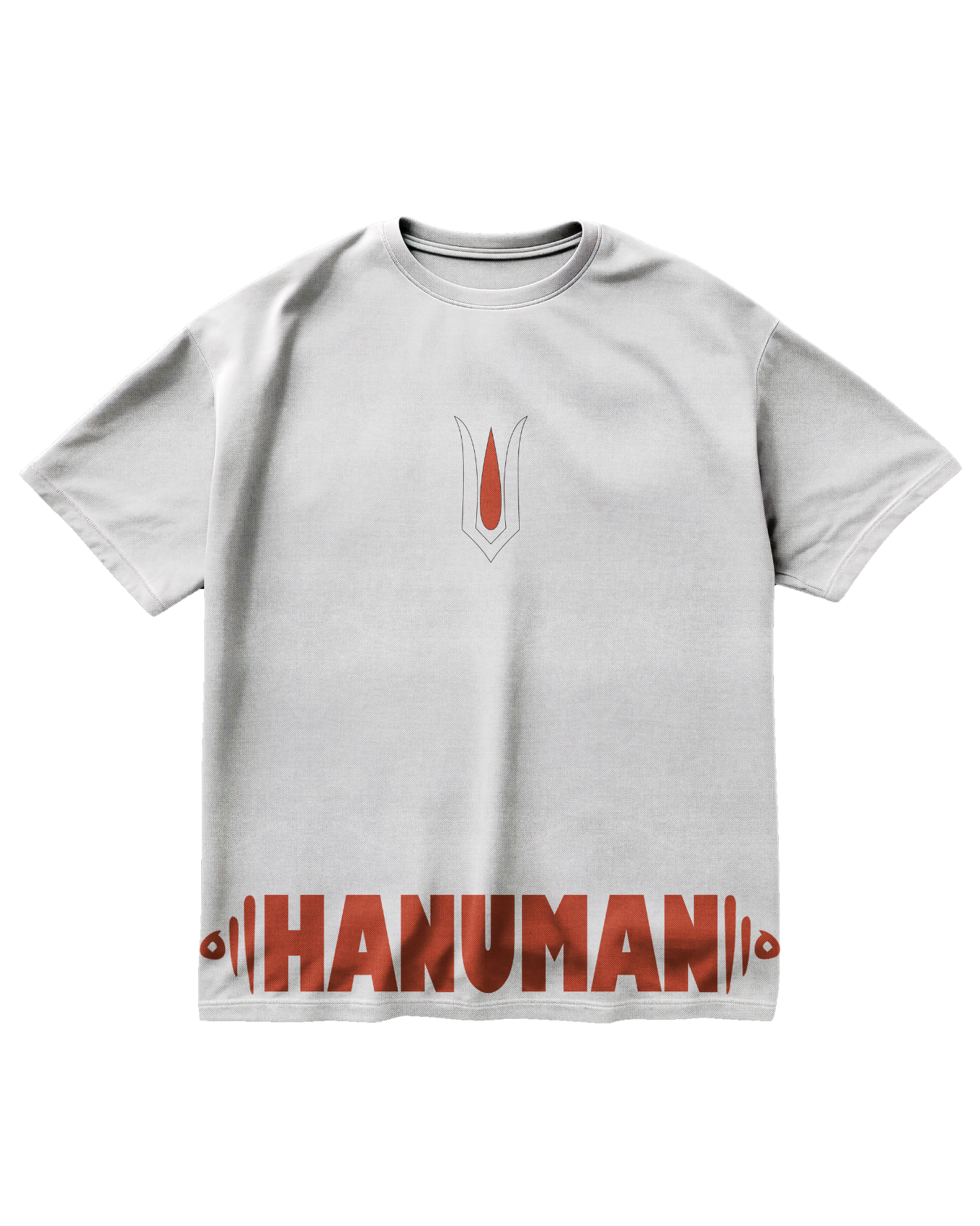 Hanuman Oversized T-Shirt – Power & Devotion Streetwear