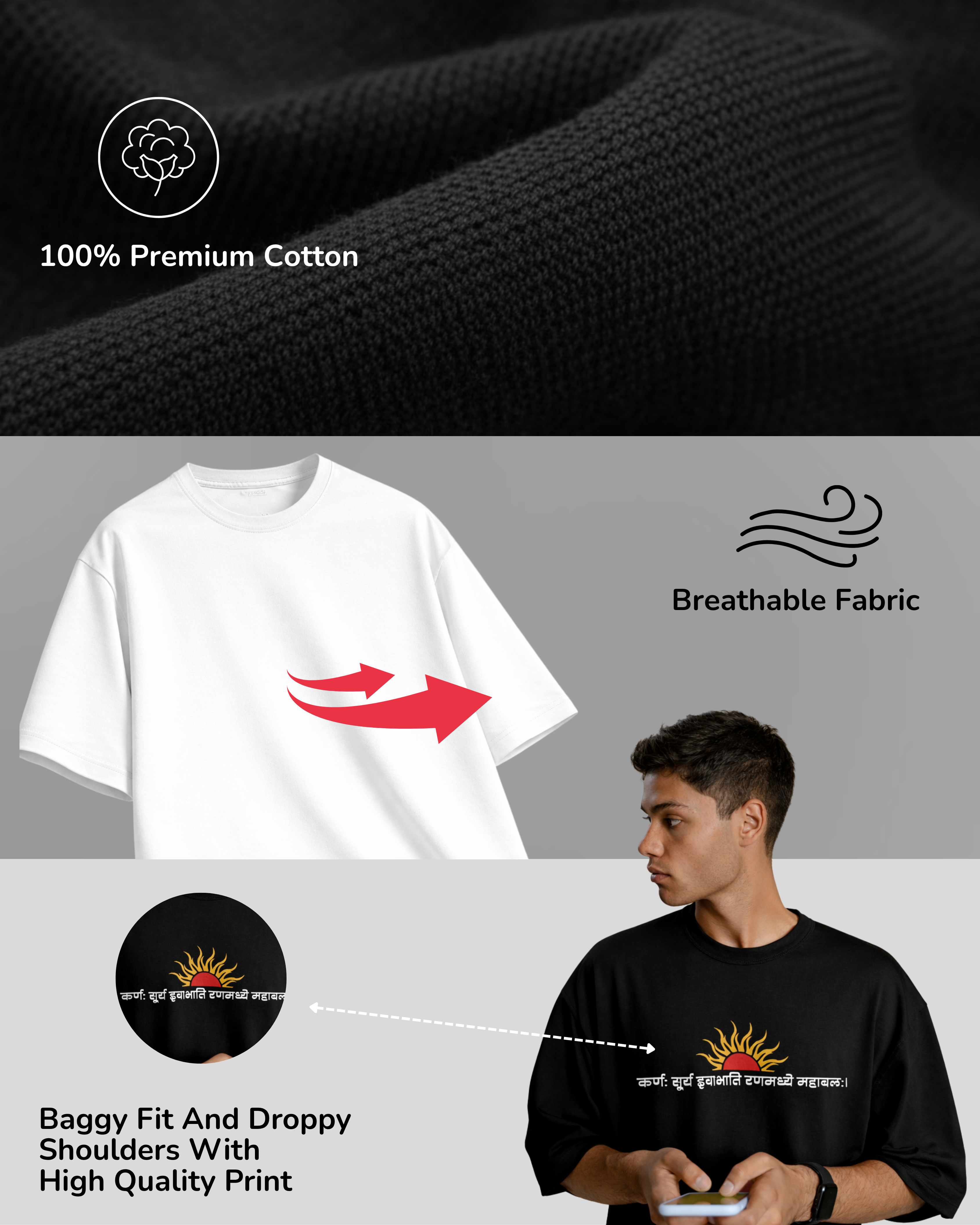 Mahakal Oversized T-Shirt – Rudra Power Streetwear