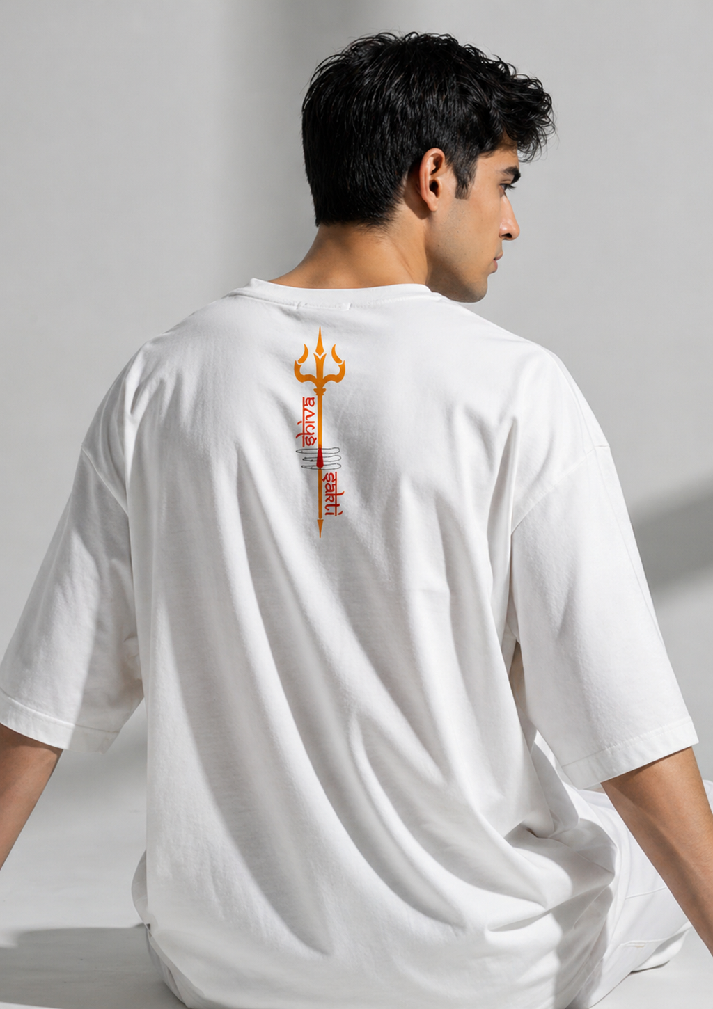 Shiva Shakti oversized t-shirt design
Shiva Shakti graphic streetwear t-shirt India
Shiva Shakti meditation artwork t-shirt