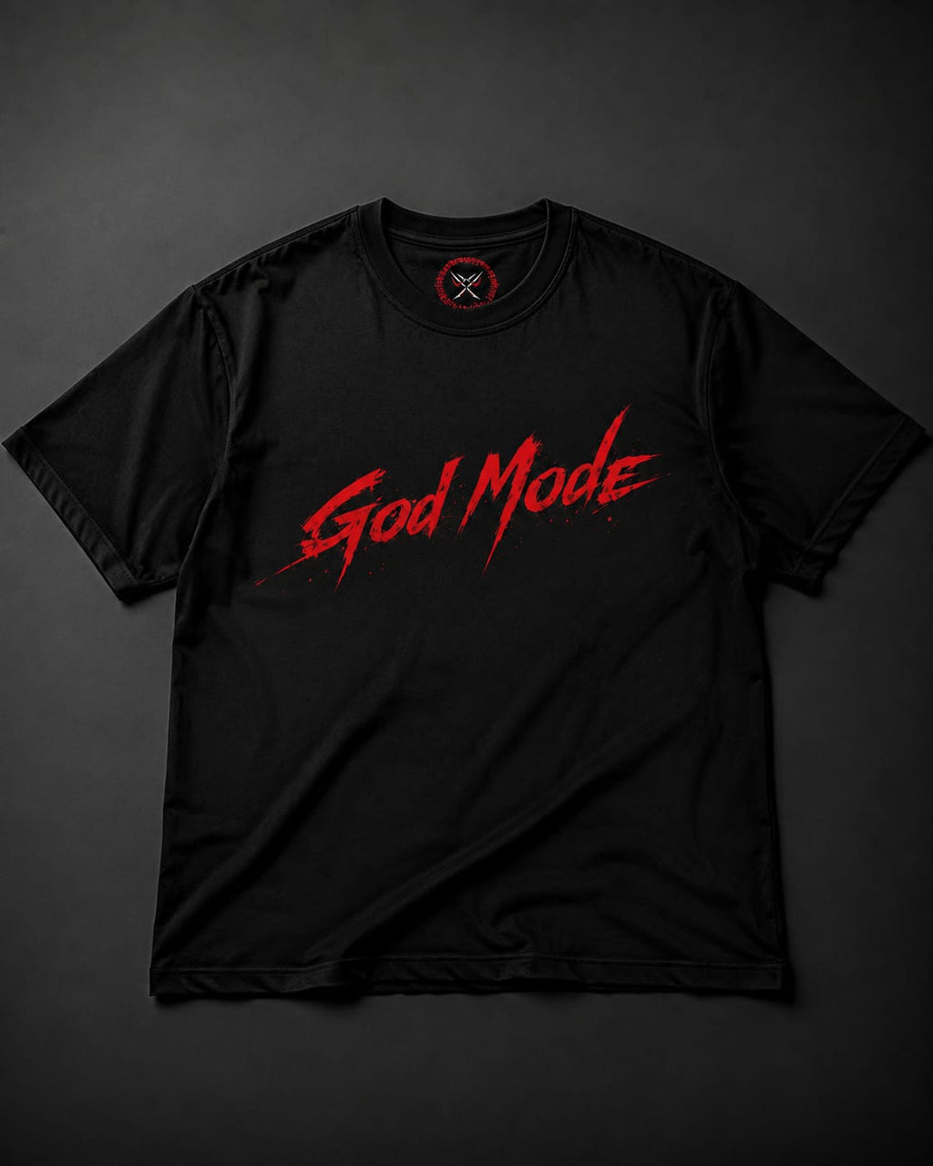 Karuppu God Mode Oversized T-Shirt – Divine Rage Edition