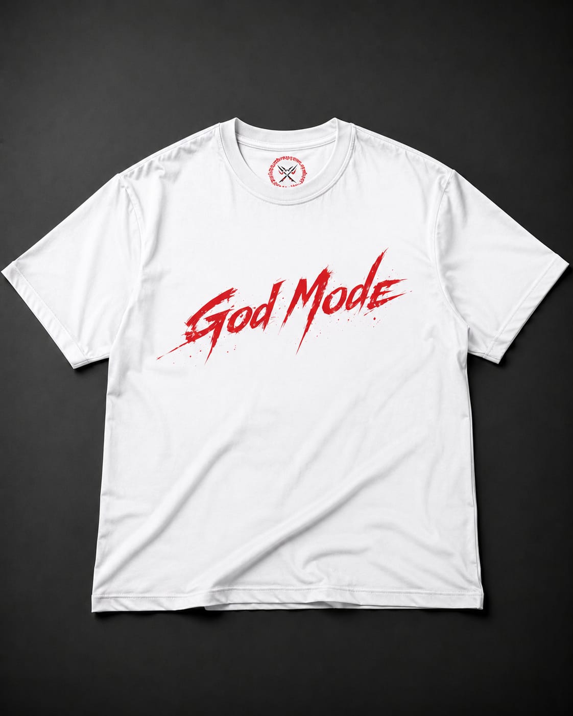 Karuppu God Mode Oversized T-Shirt – Divine Rage Edition