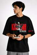 Krishna Graphic Print Oversized T-Shirt – The Creator