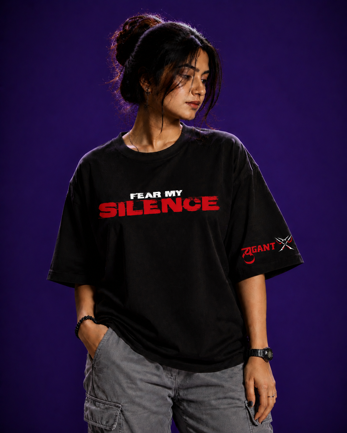 Mahakali Oversized Graphic T-Shirt – Fierce Shakti Edition
